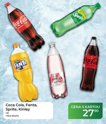 Tamda Foods Coca Cola, Fanta, Sprite, Kinley nabídka