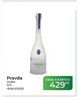 Tamda Foods Pravda Vodka nabídka