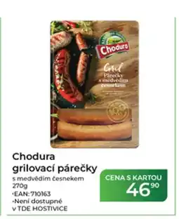 Tamda Foods Chodura grilovací párečky nabídka
