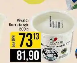 Jip Vivaldi Burrata sýr bez DPH nabídka