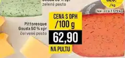 Jip Pittoresque Gouda 50% sýr červené pesto nabídka