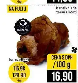 Jip Uzené koleno zadní s kosti bal.cca 1,5kg 100g nabídka