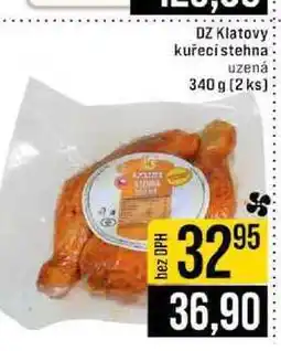 Jip DZ Klatovy kuřecí stehna uzená 340g 2ks nabídka
