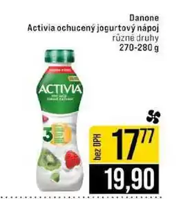 Jip Danone Activia ochucený jogurtový nápoj různé druhy nabídka