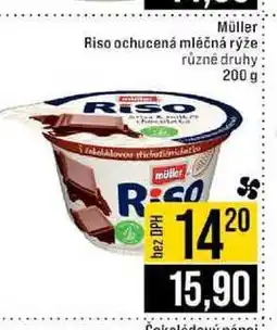 Jip Müller Riso ochucená mléčná rýže různé druhy nabídka