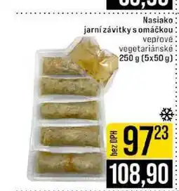 Jip Nasiako jarní závitky s omáčkou vepřové vegetariánské 250 g nabídka