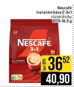 Jip Nescafé instantní káva 2-3v1 různé druhy 10x8 nabídka