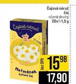 Jip Čajová náruč čaj různé druhy 20x1 nabídka