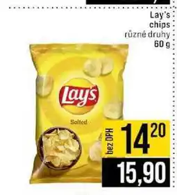 Jip Lay's chips různé druhy nabídka