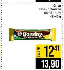 Jip Orion želé v čokoládě různé druhy nabídka