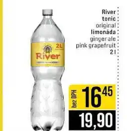 Jip River tonic original limonáda ginger ale pink grapefruit nabídka