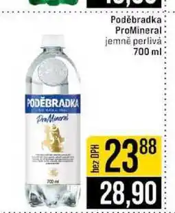 Jip Poděbradka ProMineral jemně perlivȧ nabídka