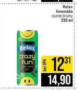 Jip Relax limonáda různé druhy nabídka