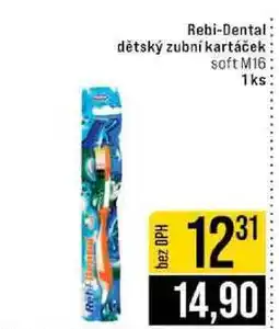 Jip Rebi-Dental dětský zubní kartáček soft M16 1ks nabídka
