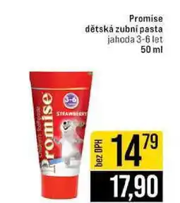 Jip Promise dětská zubní pasta jahoda 3-6 let nabídka