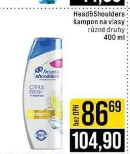 Jip Head&Shoulders šampon na vlasy různé druhy nabídka