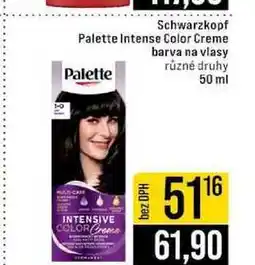 Jip Schwarzkopf Palette Intense Color Creme Palette barva na vlasy různé druhy nabídka