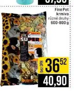 Jip Fine Pet krmivo různé druhy nabídka
