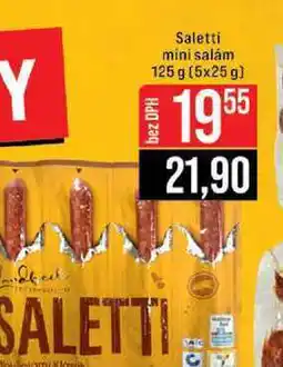 Jip Saletti mini salám 125 g nabídka