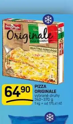 Flop PIZZA ORIGINALE vybrané druhy nabídka