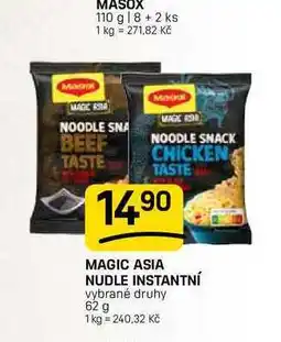 Flop MAGIC ASIA NUDLE INSTANTNÍ vybrané druhy nabídka