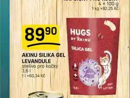 Flop AKINU SILIKA GEL LEVANDULE stelivo pro kočky nabídka