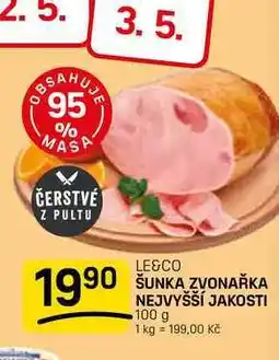 Flop ŠUNKA ZVONAŘKA NEJVYŠŠÍ JAKOSTI nabídka