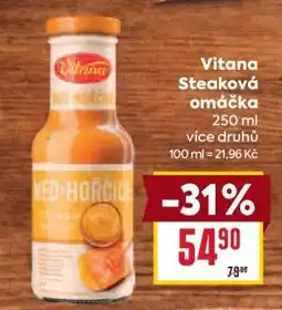Billa Vitana Steaková omáčka nabídka