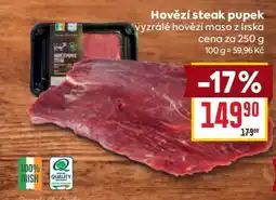 Billa Hovězí steak pupek nabídka