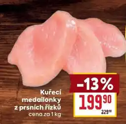 Billa KUŘECÍ MEDAILONKY Z PRSNÍCH ŘÍZKŮ nabídka