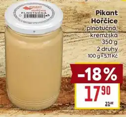 Billa Pikant Hořčice nabídka