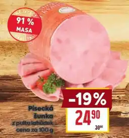 Billa Písecká šunka nabídka