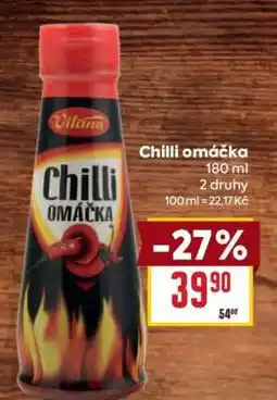 Billa CHILLI OMÁČKA nabídka