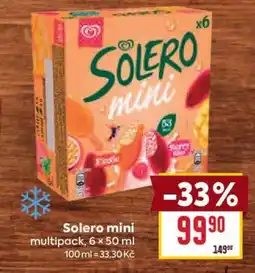 Billa Solero Mini nabídka