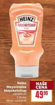 Billa Heinz Mayonnaise, Mayoketchup nabídka