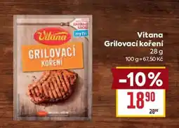 Billa Vitana Grilovací koření nabídka