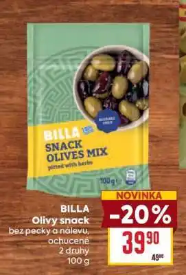 Billa BILLA Olivy snack nabídka