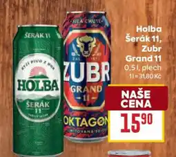 Billa Holba Šerák 11, Zubr Grand 11 nabídka