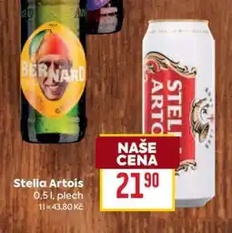 Billa Stella Artois nabídka
