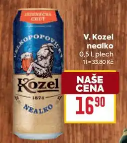Billa V. Kozel Nealko nabídka