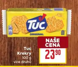 Billa TUC krekry nabídka