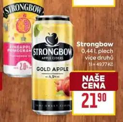 Billa Strongbow nabídka