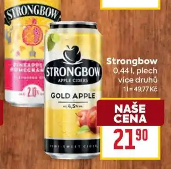 Billa Strongbow nabídka