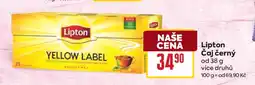 Billa Lipton čaj černý nabídka