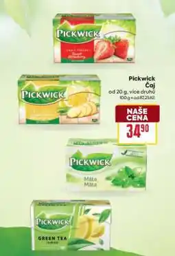 Billa Pickwick čaj nabídka
