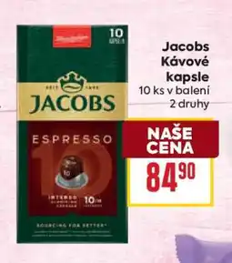 Billa Jacobs kávové kapsle nabídka