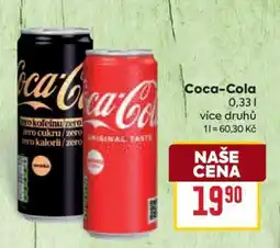 Billa COCA-COLA nabídka