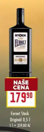 Billa Fernet Stock nabídka