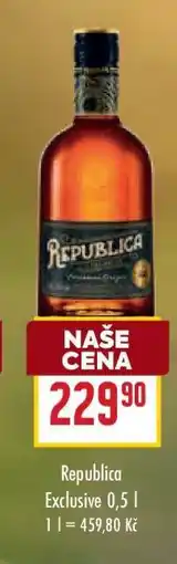 Billa Republica Exclusive 0,5 l nabídka
