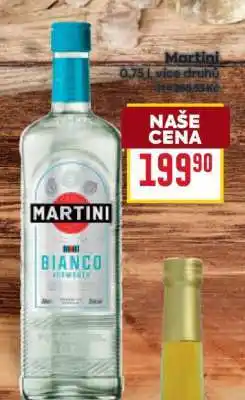 Billa Martini nabídka